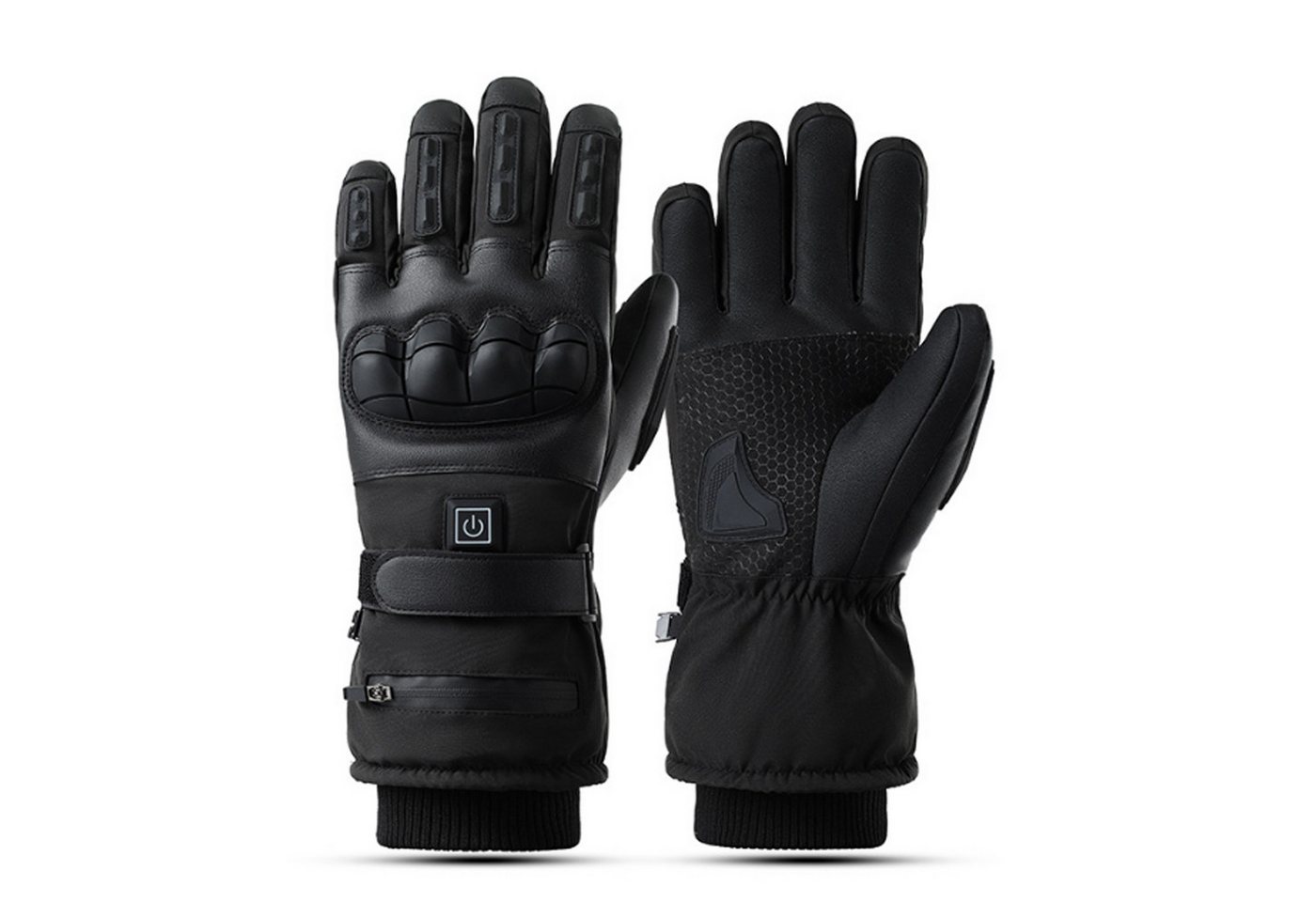 Refttenw Fahrradhandschuhe Winter Handschuhe,Thermo Fahrrad Handschuhe,Fleecefutter,Rutschfest von Refttenw