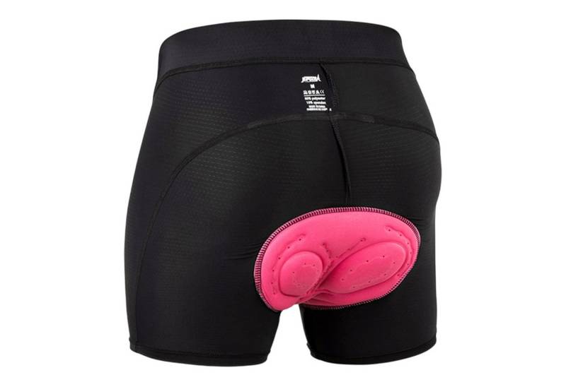 Refttenw Fahrradhose Damen Fahrradunterhose,Radunterhose,mit 3D Sitzpolster,Atmungsaktiv von Refttenw