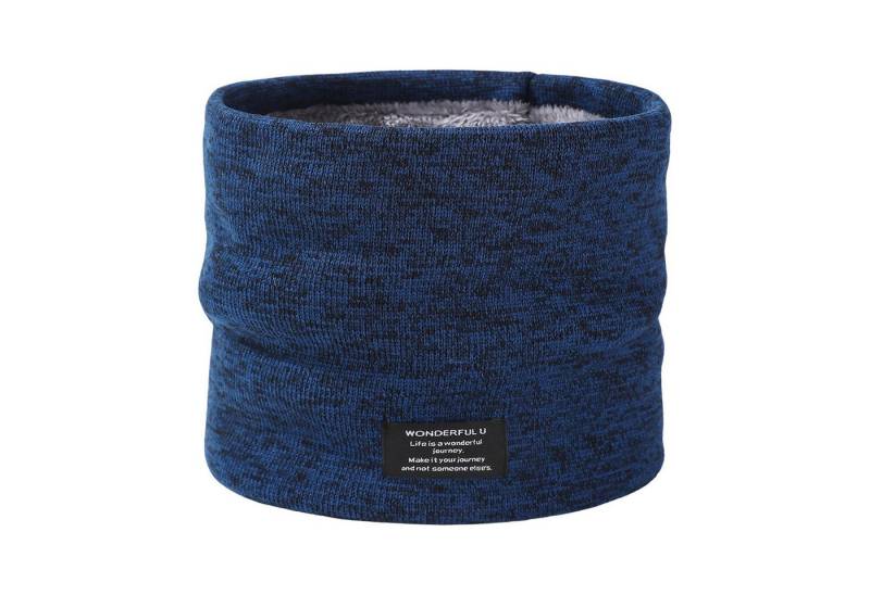 Refttenw Fleeceschal Schlauchschal für Herren Damen Fleece Loop Schal Strickschal, Modeschal Fleece Schal Warmer von Refttenw