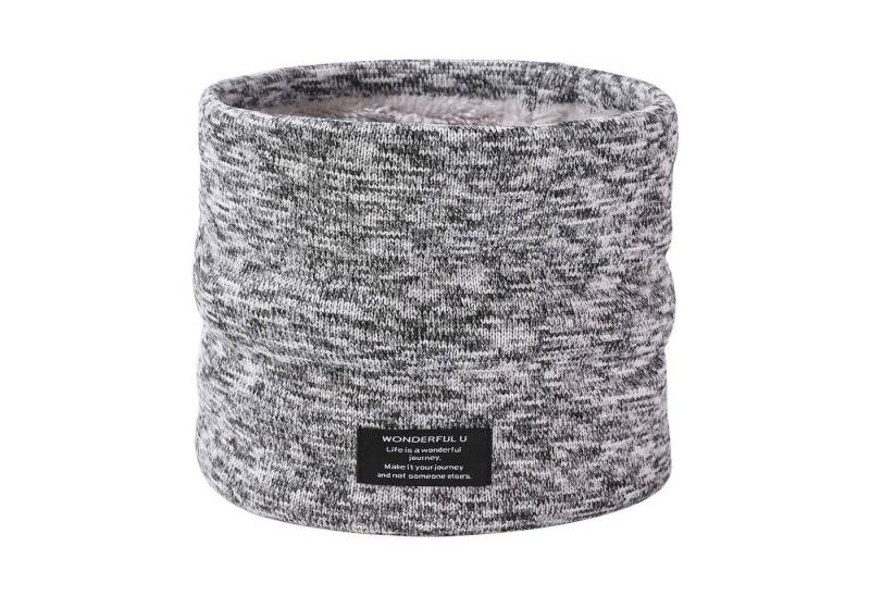 Refttenw Fleeceschal Schlauchschal für Herren Damen Fleece Loop Schal Strickschal, Modeschal Fleece Schal Warmer von Refttenw