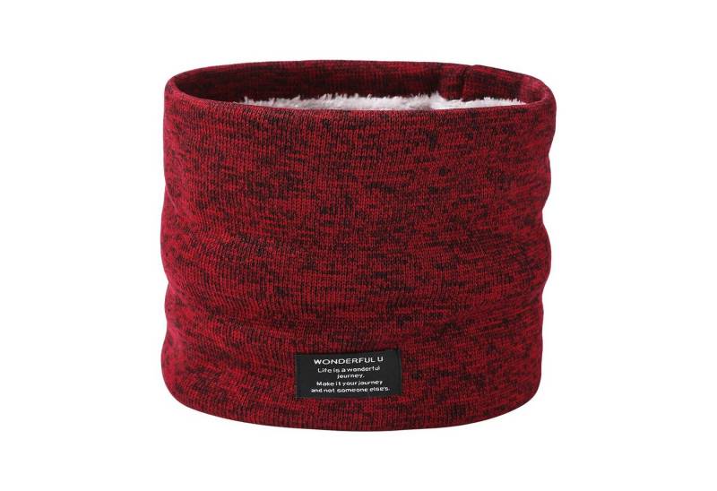 Refttenw Fleeceschal Schlauchschal für Herren Damen Fleece Loop Schal Strickschal, Modeschal Fleece Schal Warmer von Refttenw