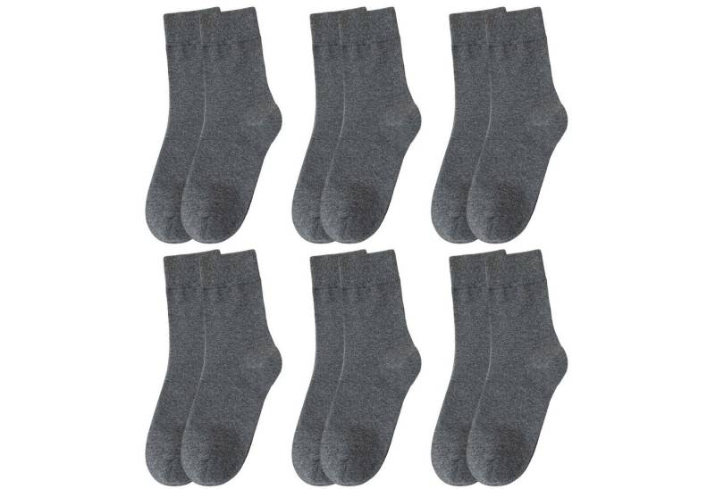 Refttenw Freizeitsocken 6 Paar Damen Baumwollsocken Sportsocken Crew Socken Sportsocken (Set, 6 Paar) Bequem, Weich, Atmungsaktiv von Refttenw