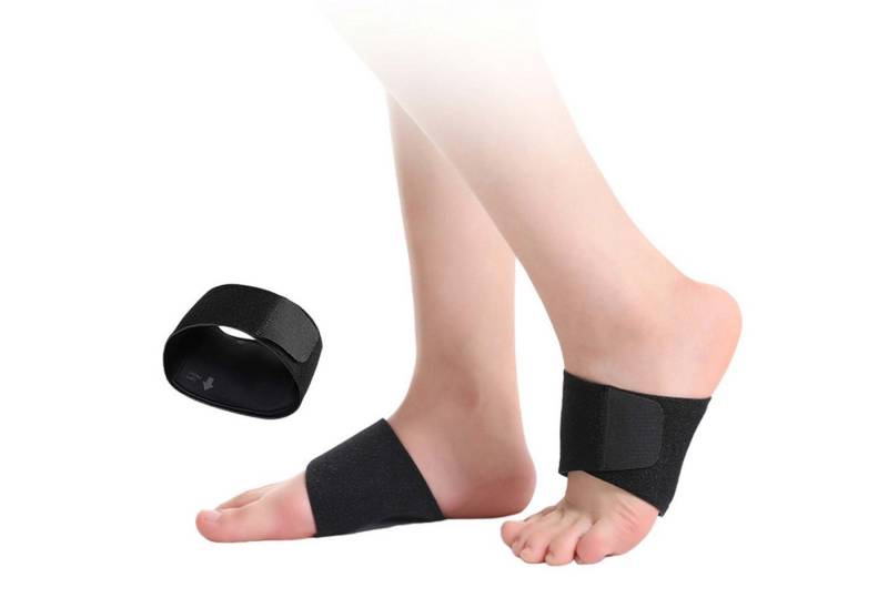 Refttenw Fußbandage 2er-Pack Fußgewölbebandage Plattfuß Fußgewölbes Entlastung von Refttenw