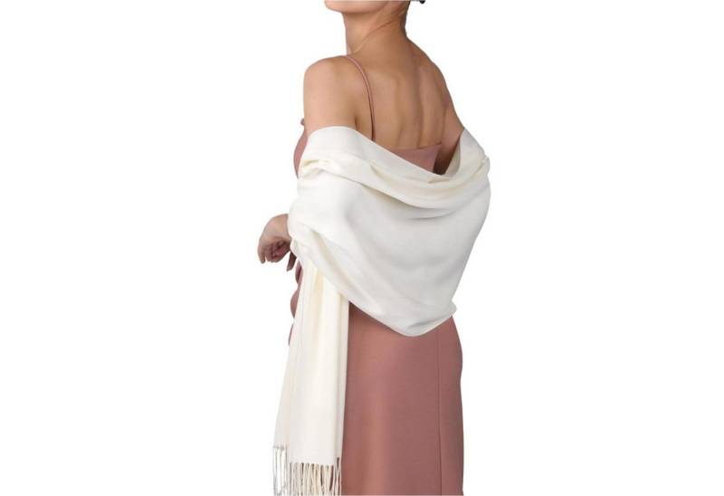 Refttenw Halstuch Damen Stole mit Schnalle,Funkelnde Tücher,Schal Mit Fransen von Refttenw