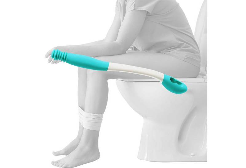 Refttenw Haltegriff Toilettenhilfen zum Abwischen Des Gesäßes, WC-Hilfsmittel 38CM, Lange Reichweite, für Adipositas Menschen Behinderte Ältere von Refttenw