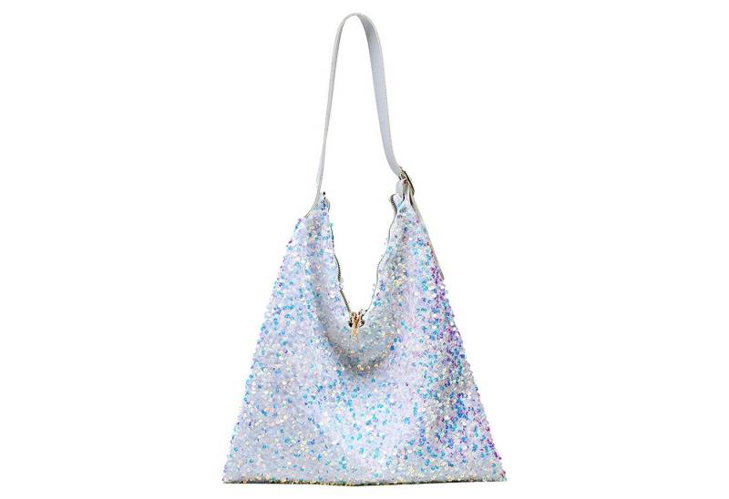 Refttenw Handtasche Pailletten Handtasche,Unterarm Tasche,V-Typ-Damenhandtasche, einstellbar Refttenw Handtasche Pailletten Handtasche,Unterarm Tasche,V-Typ-Damenhandtasche, einstellbar von Refttenw