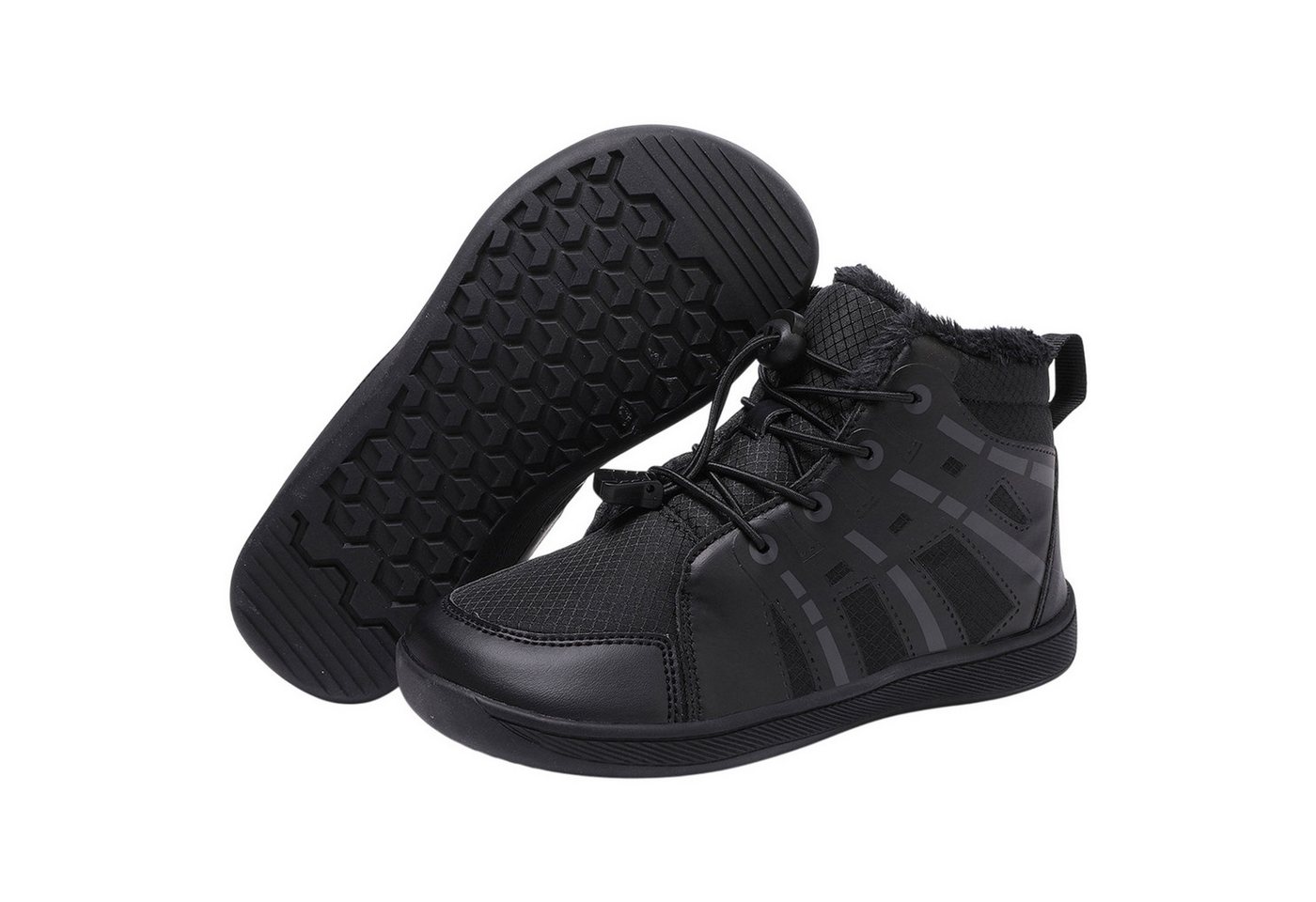 Refttenw Kinder Schneestiefel,Warme Stiefeletten,Gefüttert Winterstiefel Winterstiefel von Refttenw