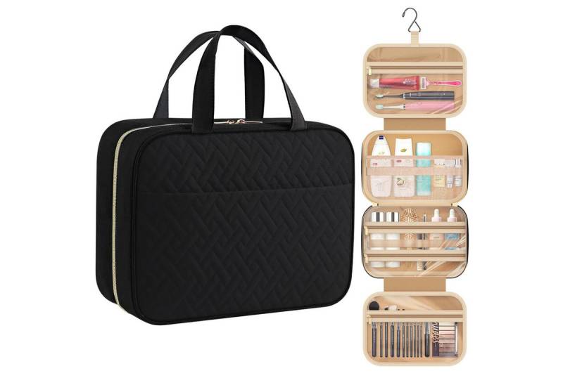 Refttenw Kosmetiktasche Kulturtasche zum Aufhängen,Reise Kulturbeutel Damen,Schminktasche von Refttenw