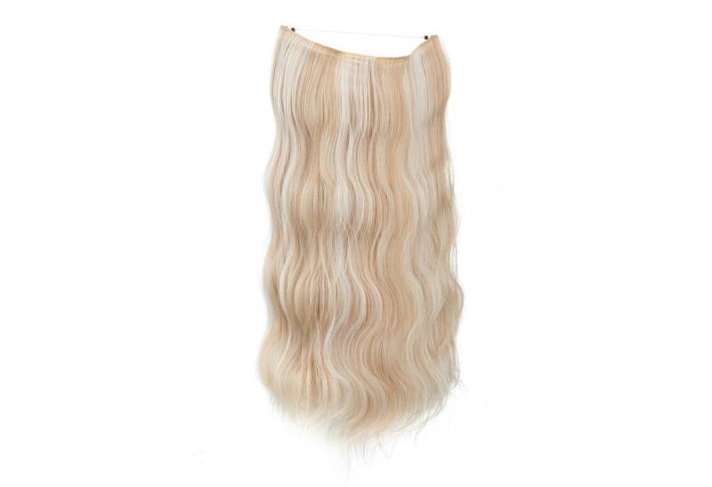 Refttenw Kunsthaar-Extension Clip in Extensions Gewellt Haarverlängerung Einteiler mit 3 Clips von Refttenw