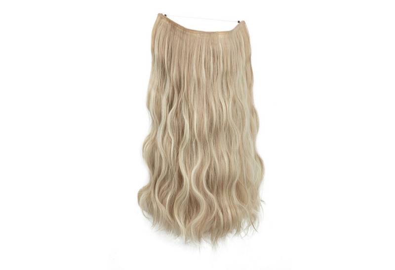 Refttenw Kunsthaar-Extension Clip in Extensions Gewellt Haarverlängerung Einteiler mit 3 Clips von Refttenw