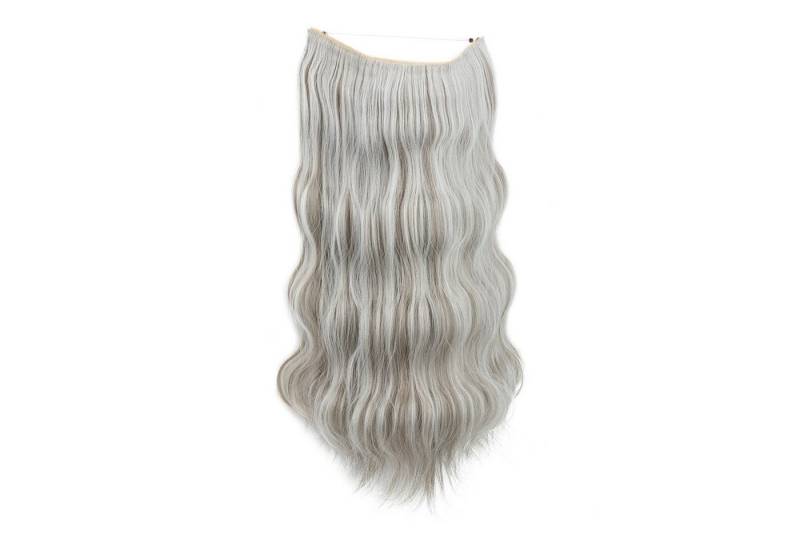 Refttenw Kunsthaar-Extension Clip in Extensions Gewellt Haarverlängerung Einteiler mit 3 Clips von Refttenw