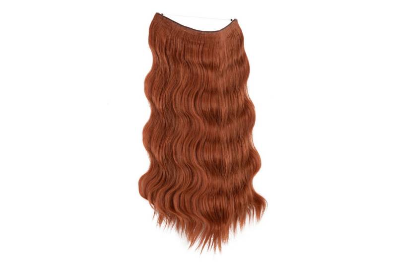 Refttenw Kunsthaar-Extension Clip in Extensions Gewellt Haarverlängerung Einteiler mit 3 Clips von Refttenw