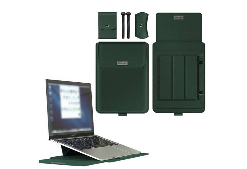 Refttenw Laptoptasche Laptop-Hülle mit klappbarem Ständer Tragbar Tablet-Hülle Schutz von Refttenw