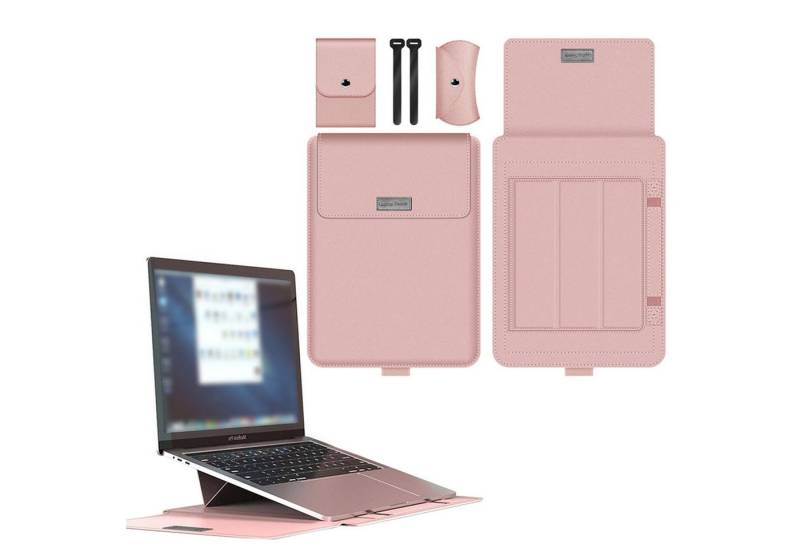 Refttenw Laptoptasche Laptop-Hülle mit klappbarem Ständer Tragbar Tablet-Hülle Schutz von Refttenw