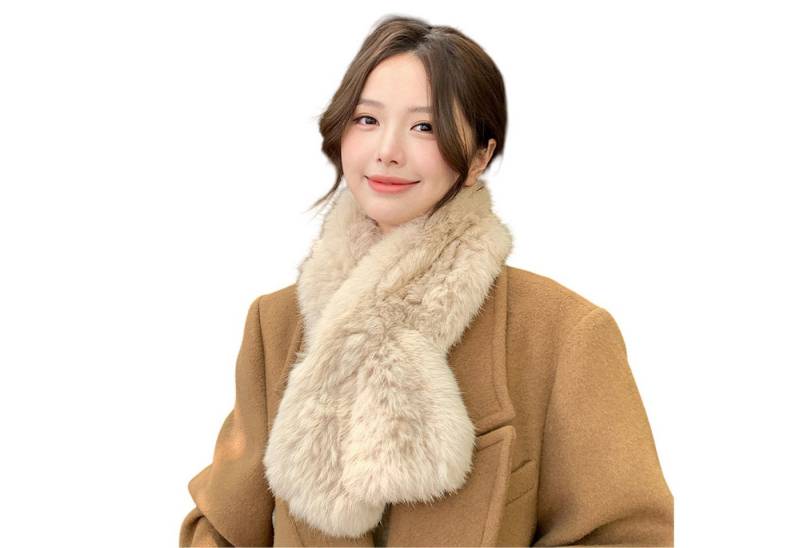 Refttenw Modeschal Winterschal,Damen Winter Halstuch,Halswärmer,85x12cm von Refttenw