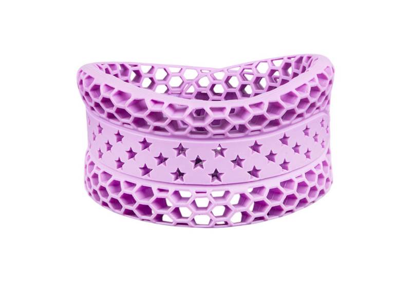 Refttenw Nackenstütze Ergonomisch Verstellbare Nackenstütze Atmungsaktive Halskrause, Silikon Wabenstruktur Hals-Bandage Klettverschluss von Refttenw