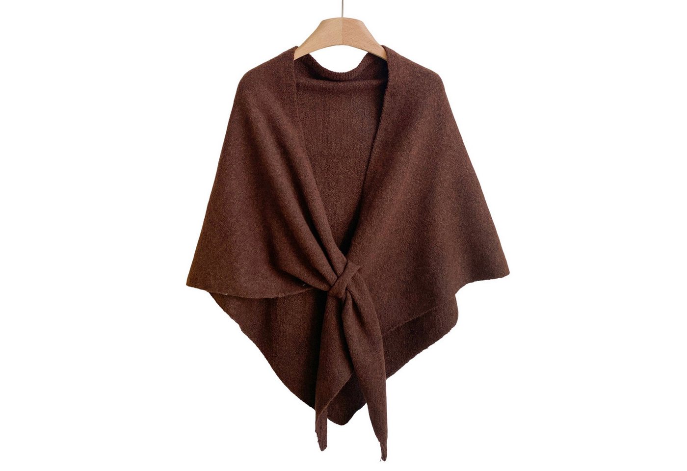 Refttenw Poncho Dreieckstuch Cape, warmer Halsschal,Schultertuch,Bindeschal von Refttenw