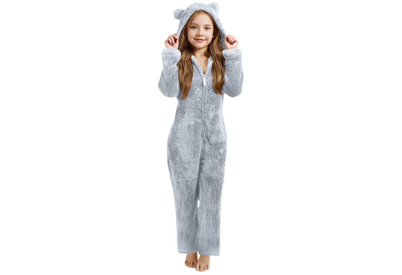 Refttenw Pyjama Damen Winter Einteiler Pyjama,Warm Plüsch Schlafanzug,Schlafoverall Refttenw Pyjama Damen Winter Einteiler Pyjama,Warm Plüsch Schlafanzug,Schlafoverall von Refttenw