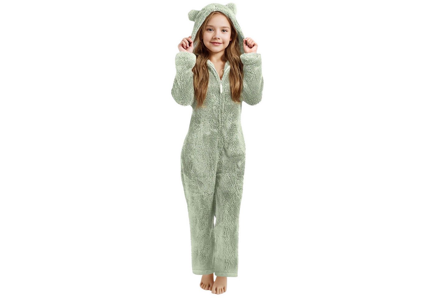 Refttenw Pyjama Damen Winter Einteiler Pyjama,Warm Plüsch Schlafanzug,Schlafoverall Refttenw Pyjama Damen Winter Einteiler Pyjama,Warm Plüsch Schlafanzug,Schlafoverall von Refttenw