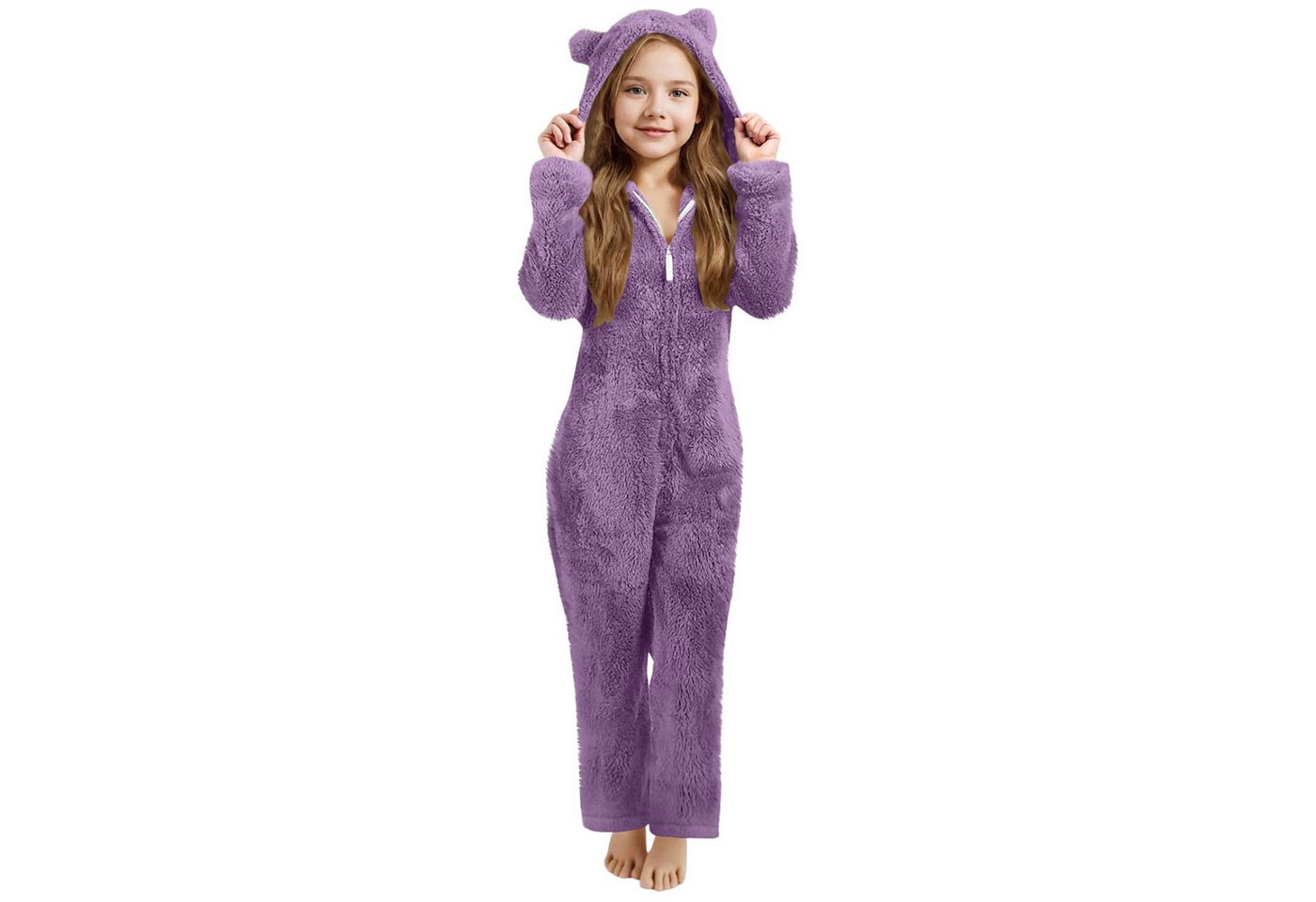Refttenw Pyjama Damen Winter Einteiler Pyjama,Warm Plüsch Schlafanzug,Schlafoverall Refttenw Pyjama Damen Winter Einteiler Pyjama,Warm Plüsch Schlafanzug,Schlafoverall von Refttenw