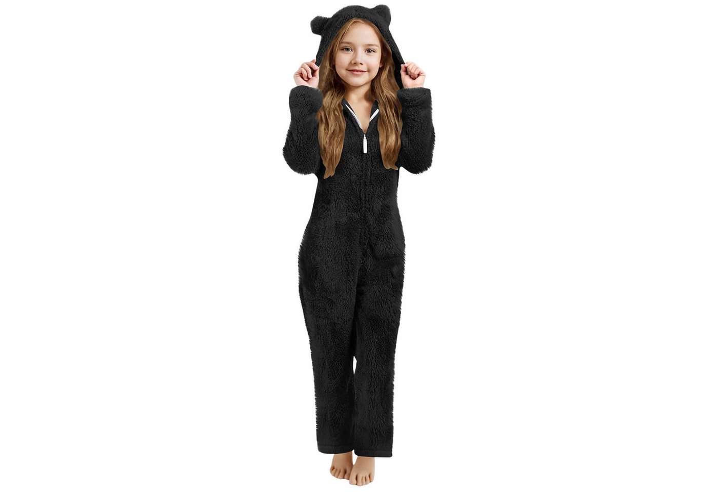 Refttenw Pyjama Damen Winter Einteiler Pyjama,Warm Plüsch Schlafanzug,Schlafoverall Refttenw Pyjama Damen Winter Einteiler Pyjama,Warm Plüsch Schlafanzug,Schlafoverall von Refttenw