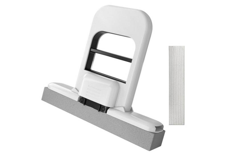 Refttenw Reinigungsschwamm Faltbarer Tischschwammmopp,Reinigungsbürste,mit Ersatz-Baumwollköpfen von Refttenw