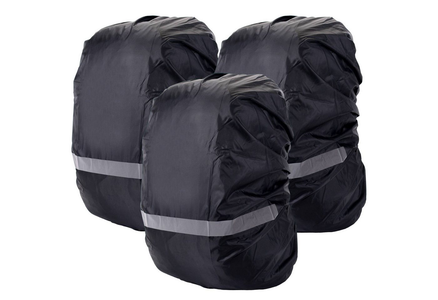 Refttenw Rucksack-Regenschutz 3 Stück Regenschutz Rucksack mit Reflektorstreifen Wasserdichte, 15-70L, Perfekt für Outdoor Aktivitäten Refttenw Rucksack-Regenschutz 3 Stück Regenschutz Rucksack mit Reflektorstreifen Wasserdichte, 15-70L, Perfekt für Outdoor Aktivitäten von Refttenw