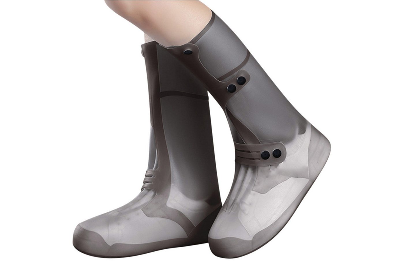 Refttenw Schuhüberzieher Faltbare Wasserdicht Überschuhe,Schuhüberzieher,Rutschfest von Refttenw