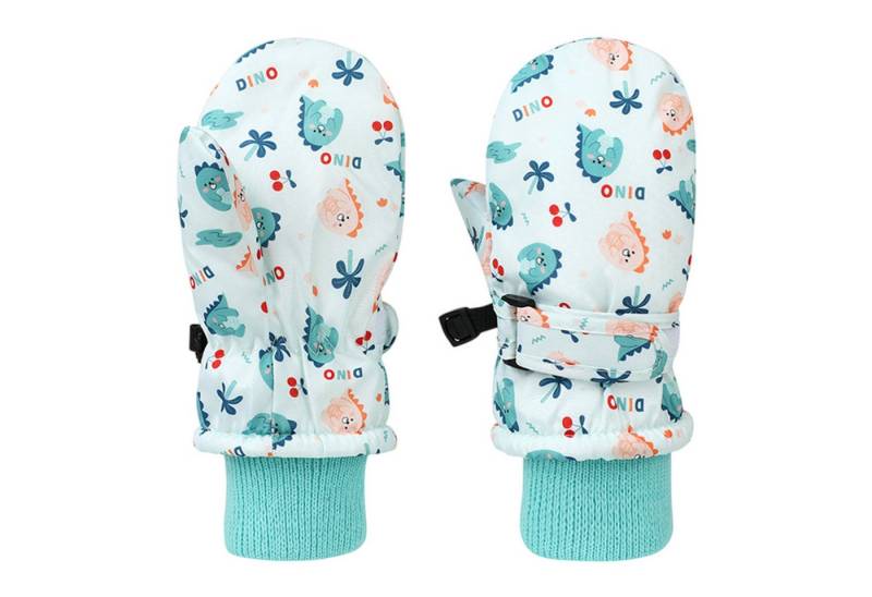 Refttenw Skihandschuhe Wasserdicht Kinder-Skihandschuhe,Winddicht Winterhandschuhe von Refttenw