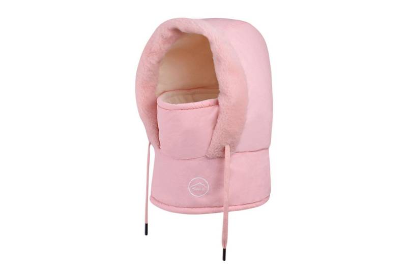 Refttenw Skimütze Sturmhaube Winter für Damen,wintermütze,wasserabweisend,Plüsch von Refttenw