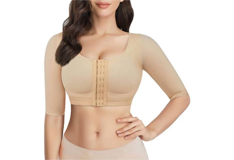 Refttenw Soft-BH Postoperative BHs für Damen,Figurformender BH mit Frontverschluss von Refttenw