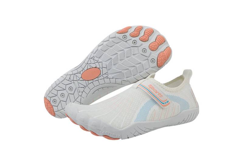 Refttenw Strandschuhe Herren Damen Badeschuhe Atmungsaktiv Rutschfest Barfußschuh Wasserschuhe mit Breite Zehenbox, Schnell Trocken von Refttenw