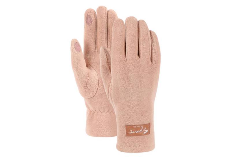 Refttenw Strickhandschuhe Winterhandschuhe für Herren Damen,Handschuhe aus Polarfleece,warm Touchscreen-Design von Refttenw
