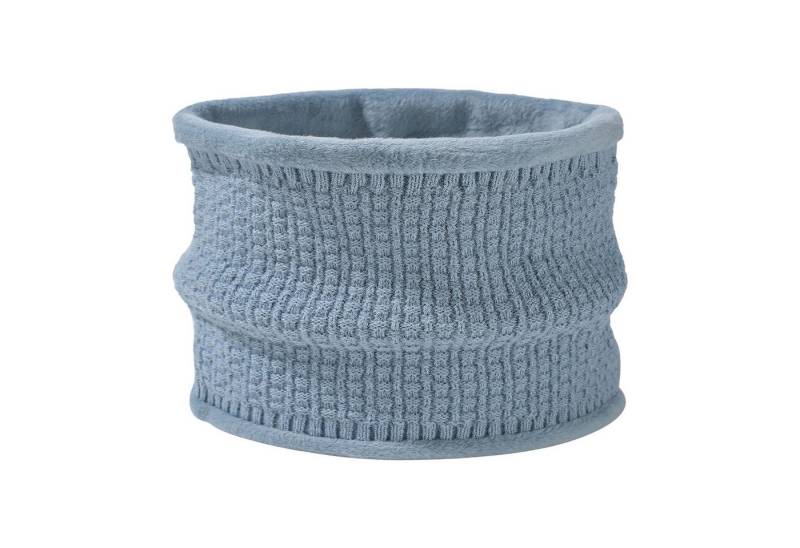 Refttenw Strickschal Loop Schal Damen Herren Thermal Fleece Schlauchschal, Halswärmer 27x20cm von Refttenw