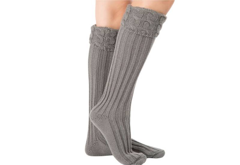 Refttenw Thermosocken Warme Stricksocken Kniestrümpfe Damen,Lange Stricksocken von Refttenw