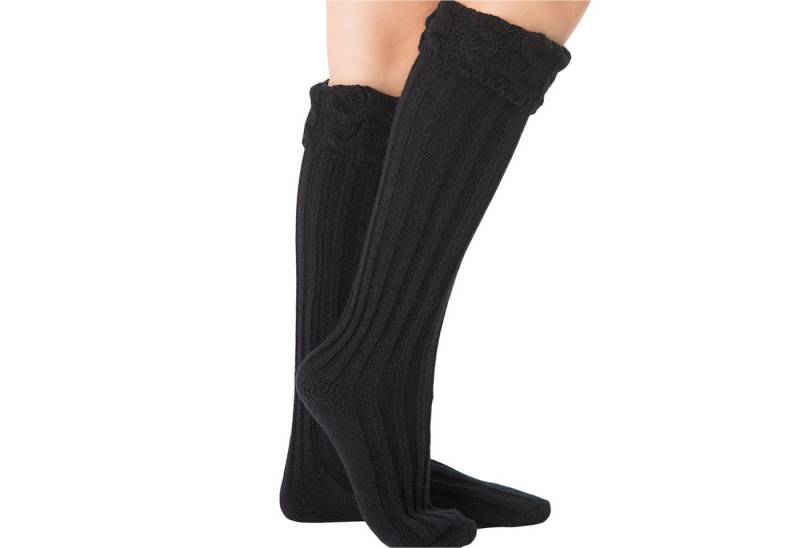 Refttenw Thermosocken Warme Stricksocken Kniestrümpfe Damen,Lange Stricksocken von Refttenw