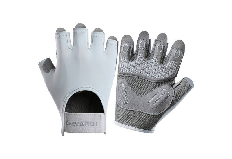 Refttenw Trainingshandschuhe Halbfinger-Fitnesshandschuhe,Sporthandschuhe,Rutschfester von Refttenw