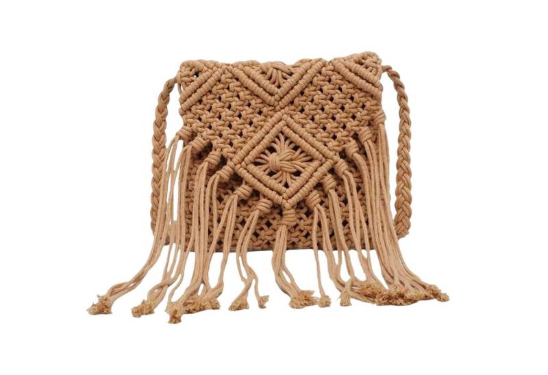 Refttenw Umhängetasche Boho-Fransen Schultertasche,Große Kapazität,Mode Umhängetasche von Refttenw