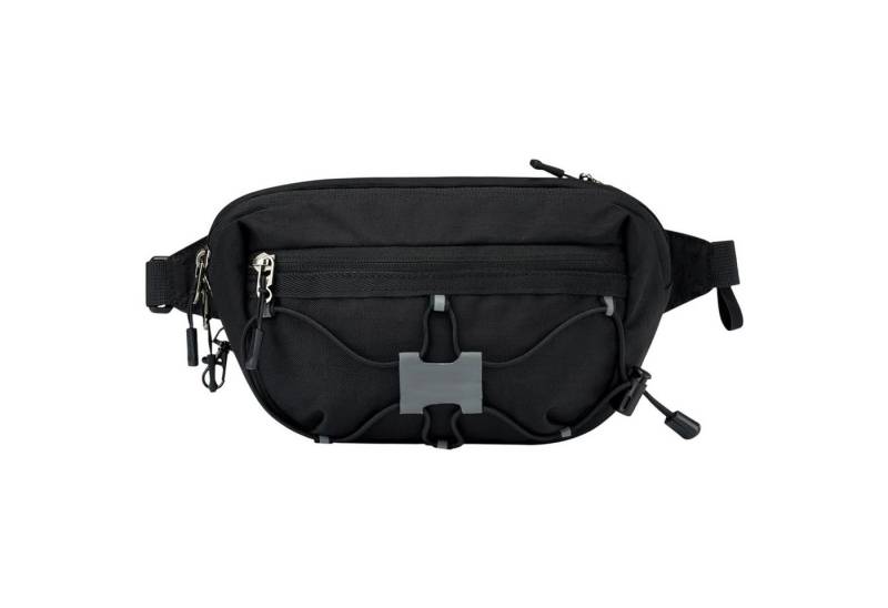 Refttenw Umhängetasche Rucksack,Anti-Diebstahl-Gürteltasche,Hüfttasche,mit RFID Schutz, verschließbarer Reißverschluss von Refttenw