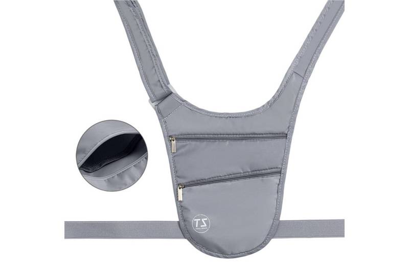 Refttenw Umhängetasche Sport-Gürteltasche,Diebstahlsicherung Geldbörse, Atmungsaktiv, wasserabweisend von Refttenw