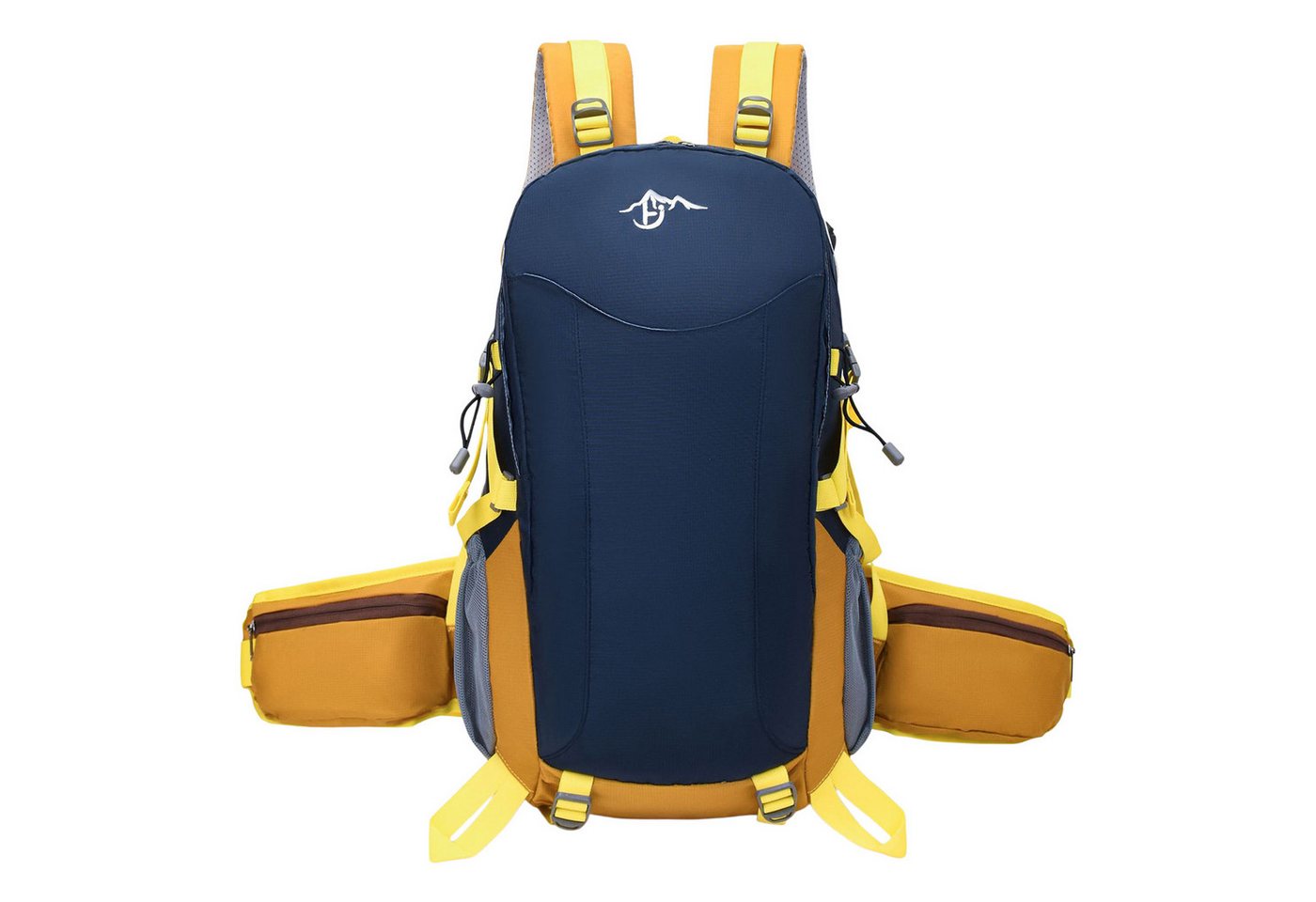 Refttenw Wanderrucksack Wasserdicht Wanderrucksack,Reiserucksack,Rucksack mit mehreren Fächern von Refttenw