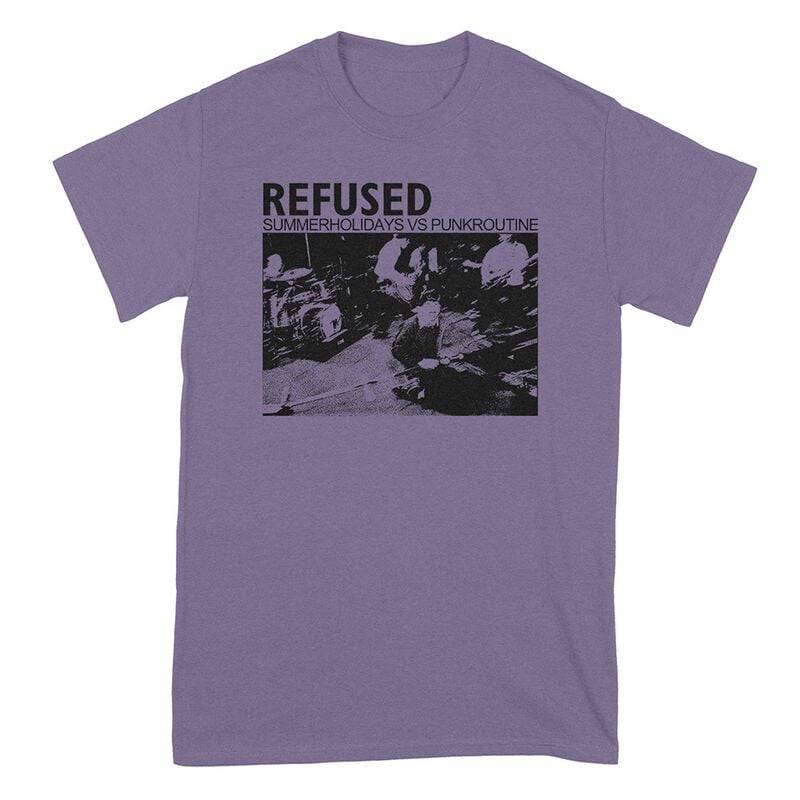 Refused T-Shirt - XL bis XXL - für Männer - Größe XXL - lila  - Lizenziertes Merchandise! von Refused