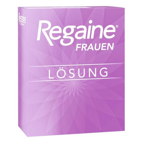 REGAINE Frauen Lösung | stoppt erblich bedingten Haarausfall | 3 Monats Packung | mit 2% Minoxidil | regt neues Haarwachstum an | mit 3 Applikatoren für gezieltes Auftragen von Regaine