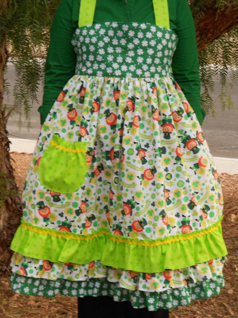Lady Es Leprechaun Schürze Lady Es Leprechaun Schürze von RegalRemnants