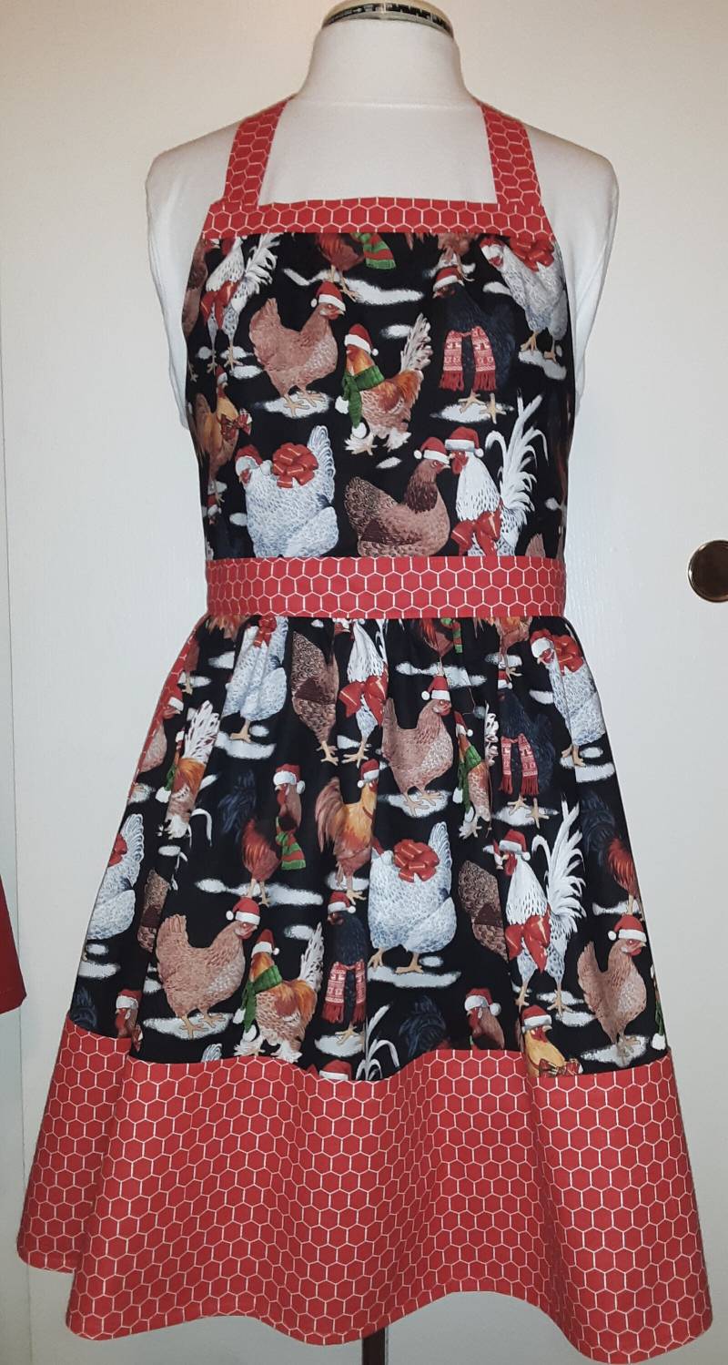 Weihnachtliche Hühnerschürze Weihnachtliche Hühnerschürze von RegalRemnants