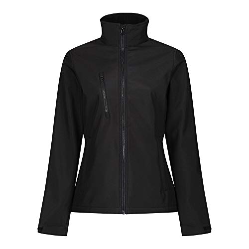 Regatta Professional Damen Women's Ablaze 3-Layer Printable Softshell Jacket Jacke, Marineblau (Marineblau), 40 von Regatta Professional