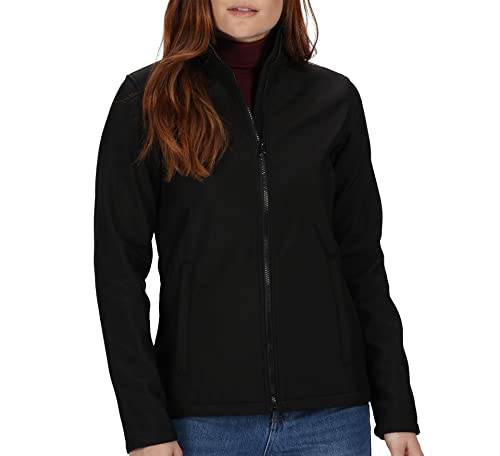 Regatta Professional Damen Women's Ablaze Printable Softshell Jacket Jacke, Schwarz (Schwarz), 36 von Regatta Professional
