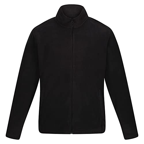 Regatta Professional Herren Klassisch Fleece-Jacke, Schwarz, Small von Regatta Professional