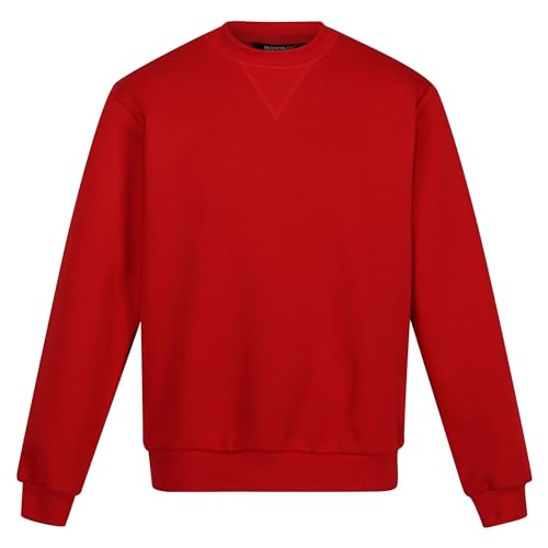 Regatta Professional Herren Mens Pro Crewneck Sweatshirts Pullover, Klassisches Rot, S von Regatta Professional