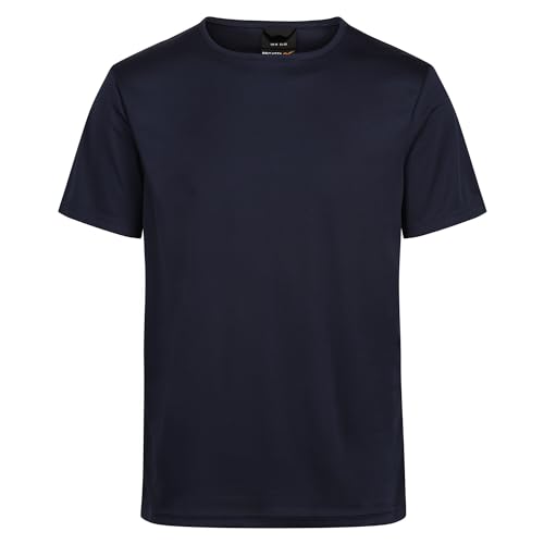 Regatta Professional Herren Mens Pro Wicking Reflective T-Shirt, Navy, XXL von Regatta Professional